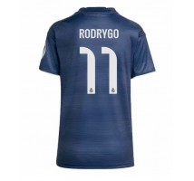 Real Madrid Rodrygo Goes #11 Koszulka Wyjazdowa damskie 2025-26 Krótki Rękaw